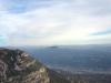 Vue du Var depuis le Baou de Saint Jeannet